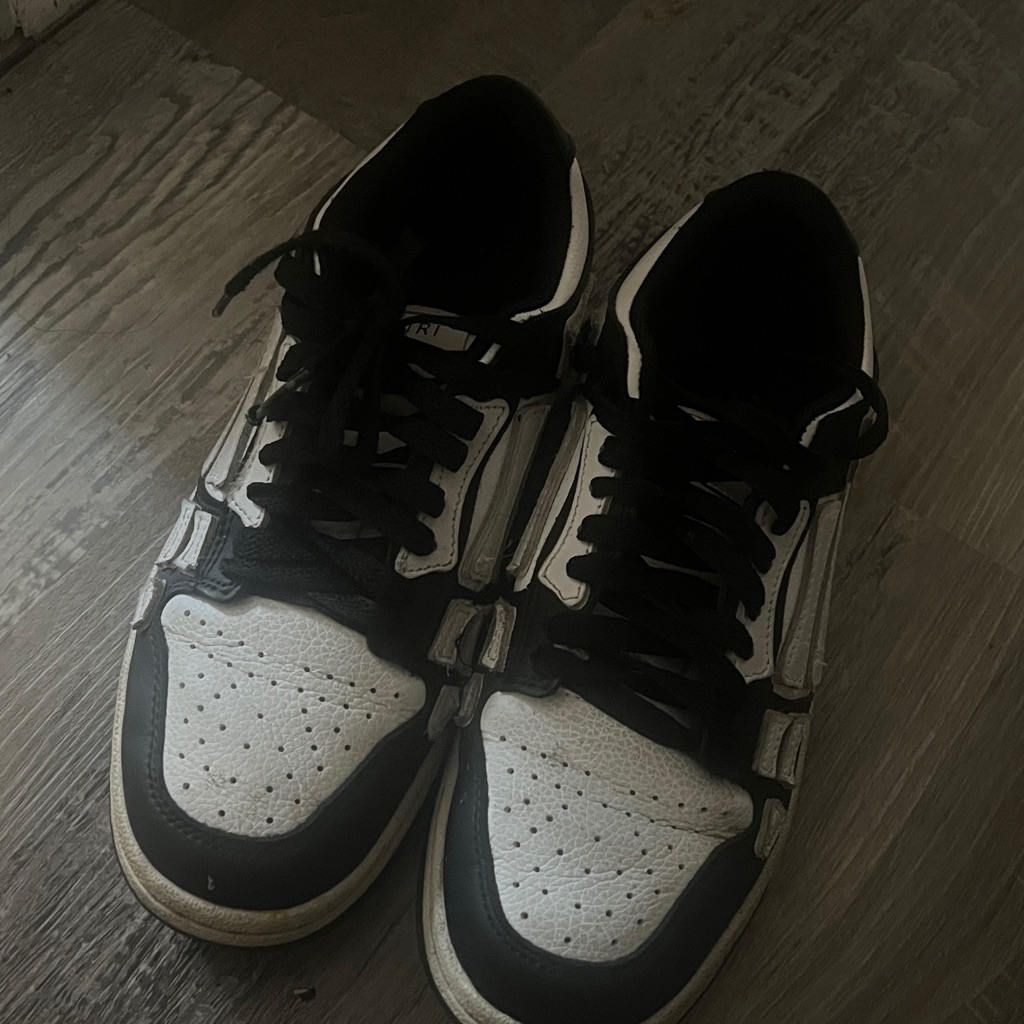 Amiri Black And White Women's Sneakers